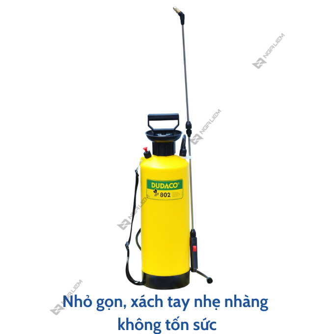 Bình xịt 10 Lít Dudaco, dùng phun tưới