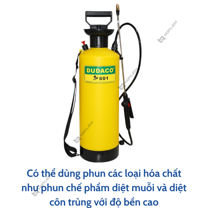 Bình xịt 10 Lít Dudaco, dùng phun tưới