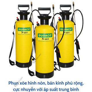 Bình xịt 8 Lít Dudaco, dùng phun tưới [Hàng chính hãng]