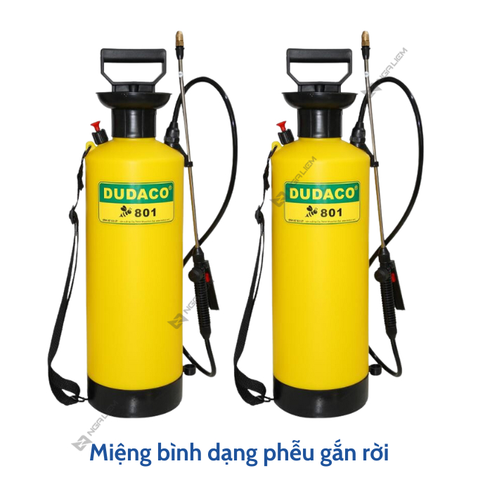 Bình xịt 10 Lít Dudaco, dùng phun tưới