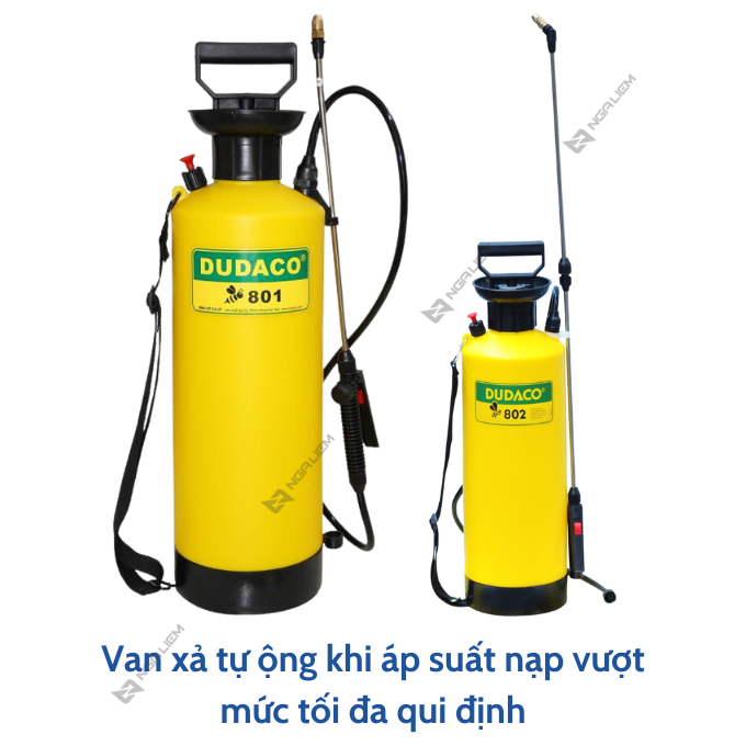 Bình xịt 10 Lít Dudaco, dùng phun tưới