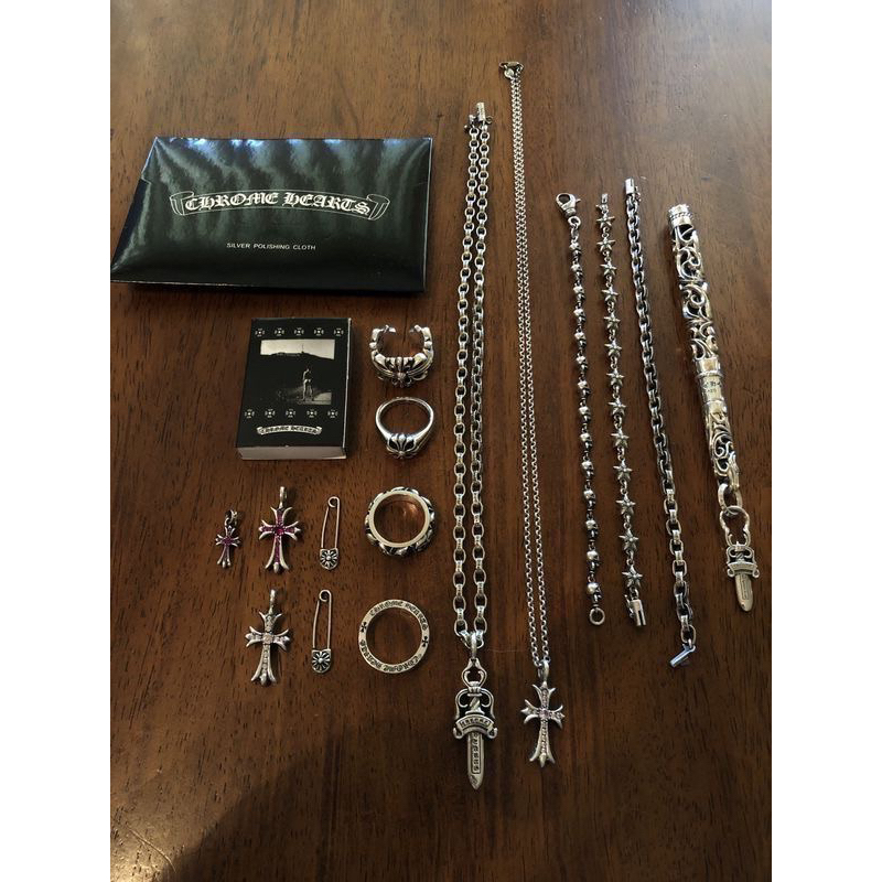 Dây chuyền Chrome Hearts Baby Fat nam nữ bạc 925, Dây chuyền nam nữ CH Baby fat cá tính sang trọng và tỏa sáng