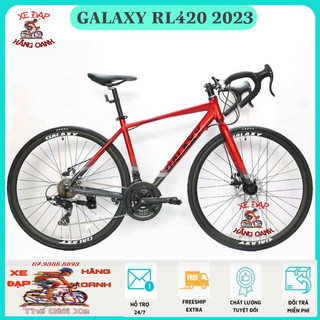 Xe đạp đua galaxy rl420d mẫu mới 2024 khung nhôm chính hãng mới 100%