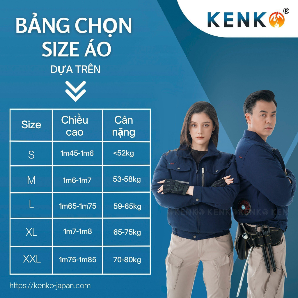 Áo điều hòa 𝐊𝐞𝐧𝐤𝐨 𝐏𝐫𝐨 𝐌𝐚𝐱 𝟏𝟒𝐯 𝟐𝟎𝟐𝟑 cực khỏe pin 26.000mah