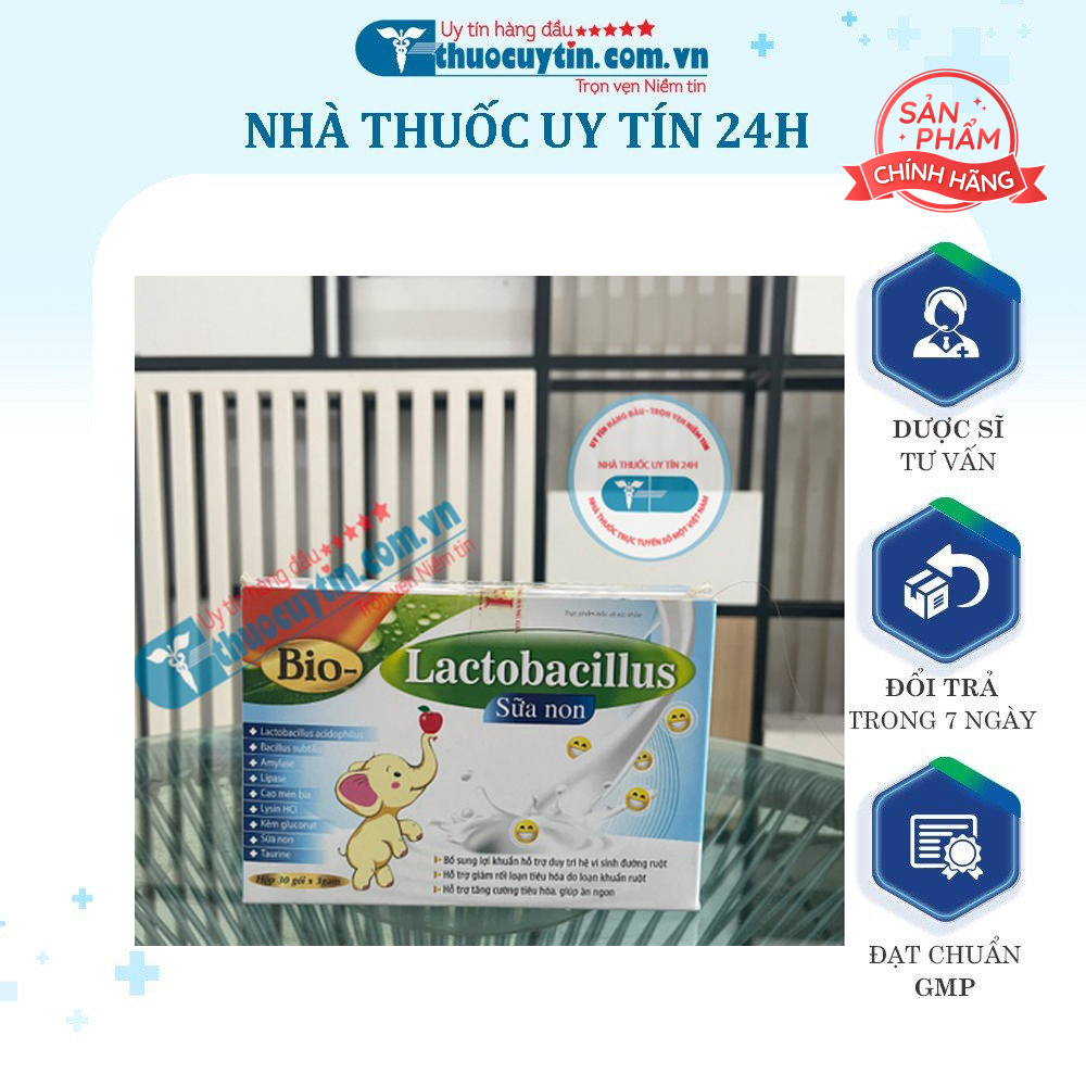 Bio – Lactobacillus sữa non, hỗ trợ tăng cường tiêu hóa, giúp ăn ngon