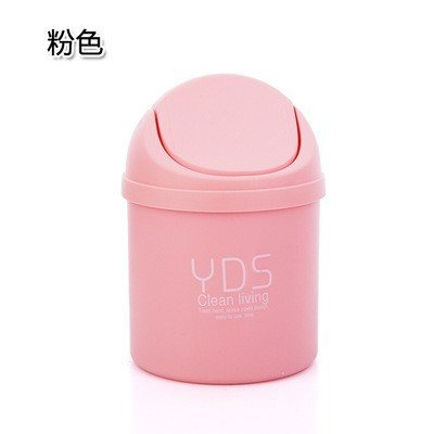Thùng rác mini để bàn có nắp đậy chất liệu PP an toàn,  Thùng rác để bàn mini nhỏ gọn tiện lợi Shopmegold1
