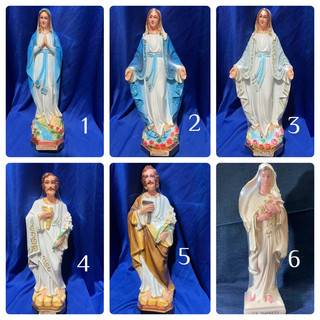 New items Tượng công giáo- Tượng Đức Mẹ, Chúa Jesus, Thánh Giuse, Thánh Đa Minh, Rosa cao 30cm