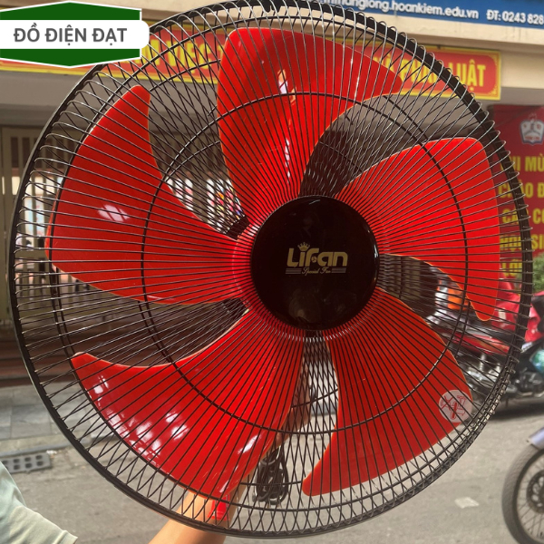 Quạt treo tường công nghiệp Lifan T-18CH, 2 dây giật, Hàng chính hãng, Bảo hành 12 tháng.