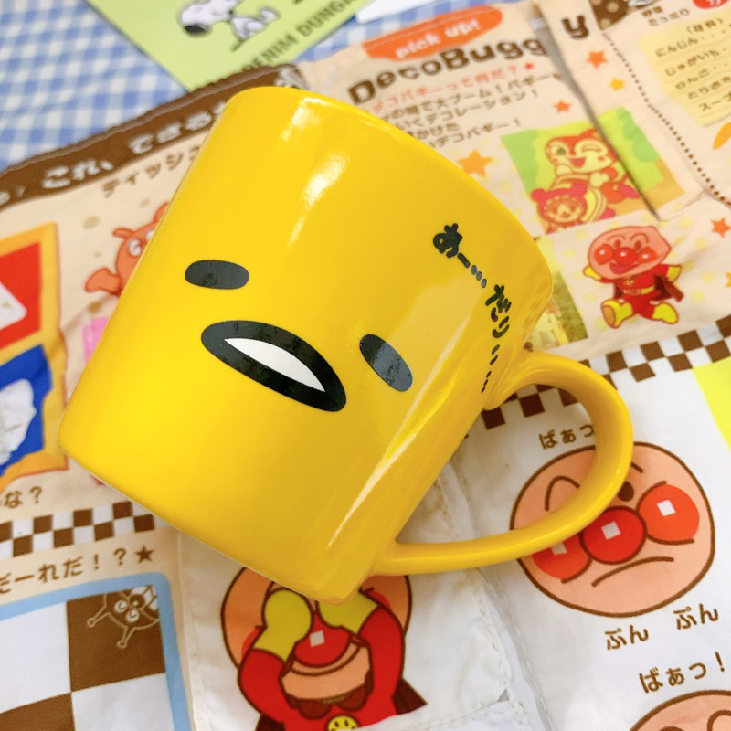 ly trứng lười gudetama chính hãng sanrio gốm sứ hoạt hình dễ thương