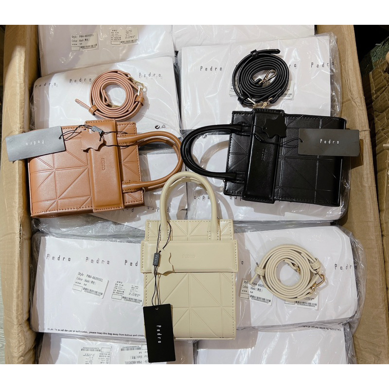 TÚi XÁch Nữ Cầm Tay Đeo Chéo Đeo Vai Pe dro size 13*5*17