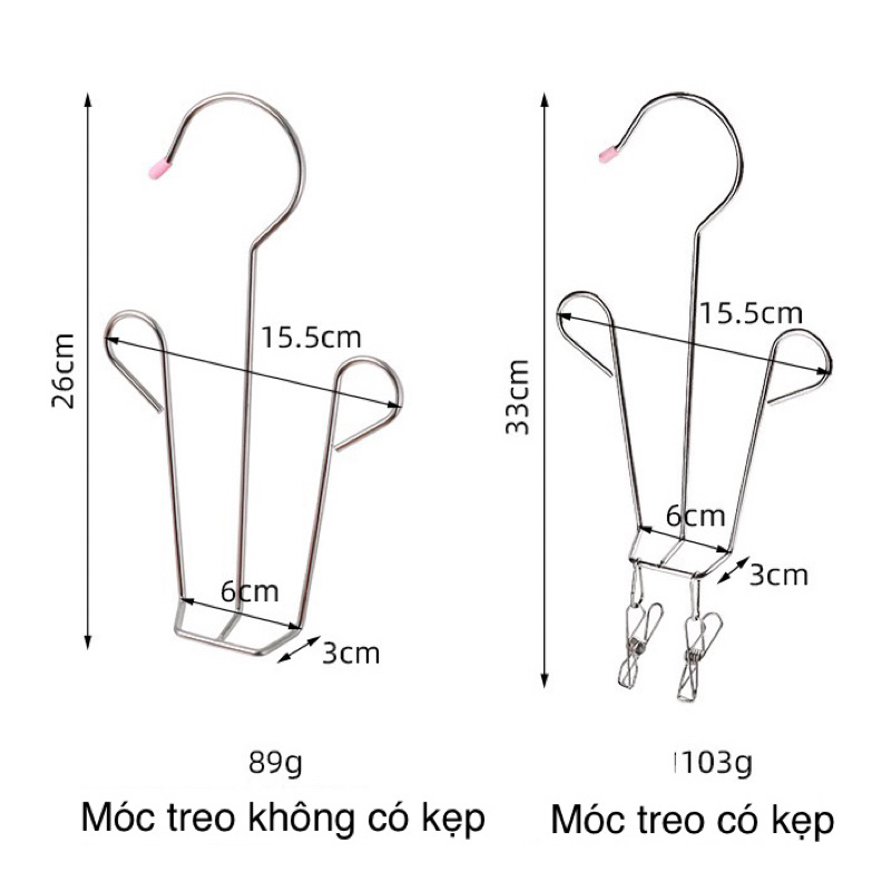 Móc Treo Phơi Giày Dép, Tất Vớ, Quần Áo Tiện Lợi Thông Minh