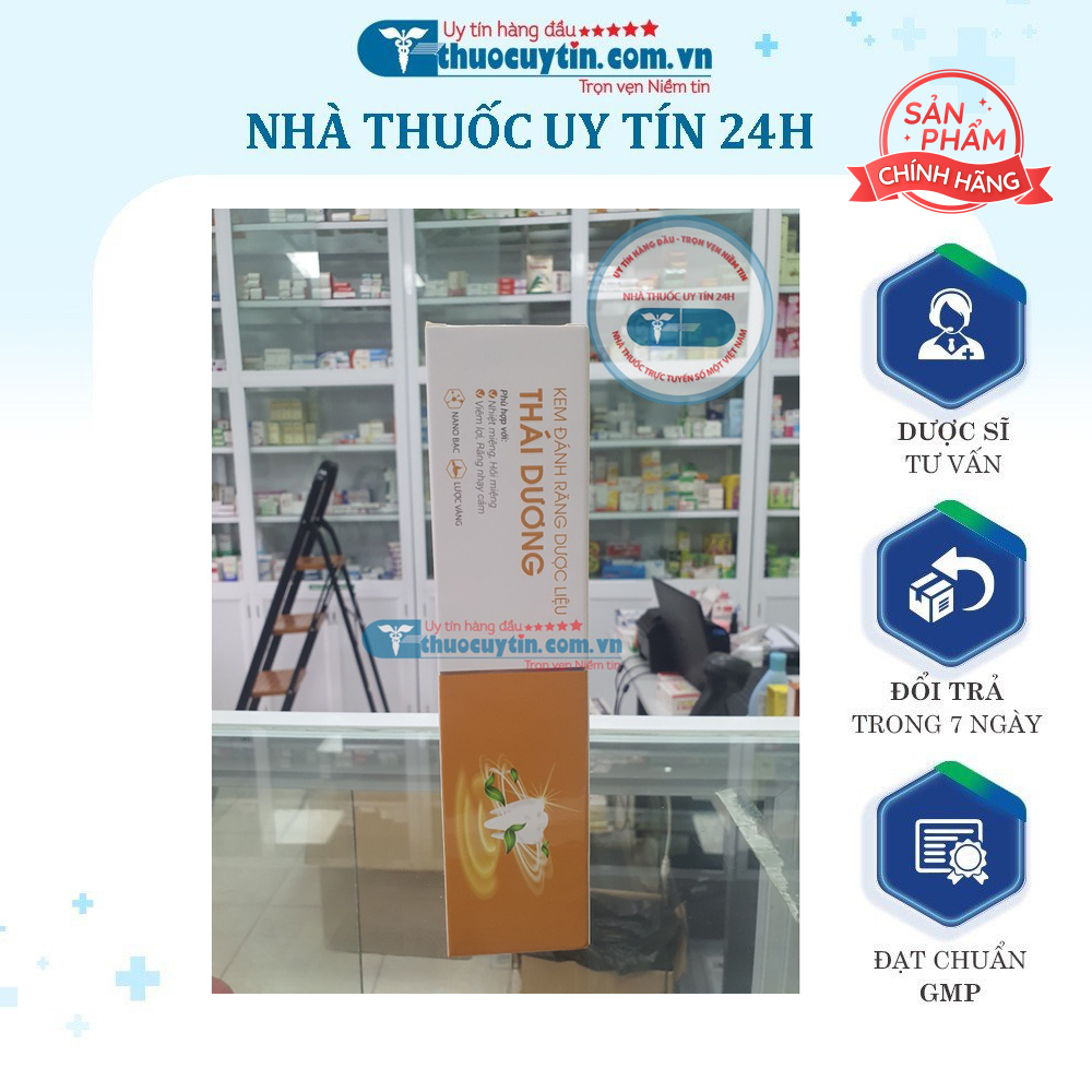 Kem Đánh Răng Dược Liệu Thái Dương Ngừa Nhiệt Miệng 100G