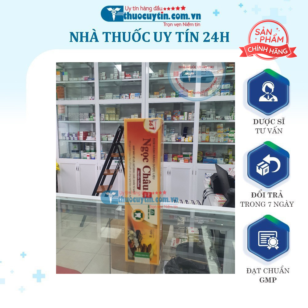 Kem Đánh Răng Ngọc Châu Giúp Răng Chắc Khỏe Từ Gốc 100G