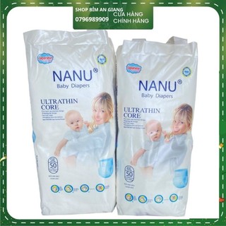 🌲 bỉm dán/quần nanu cao cấp size s50/m50/l50/xl50/xxl50/3xl50 miếng🌲