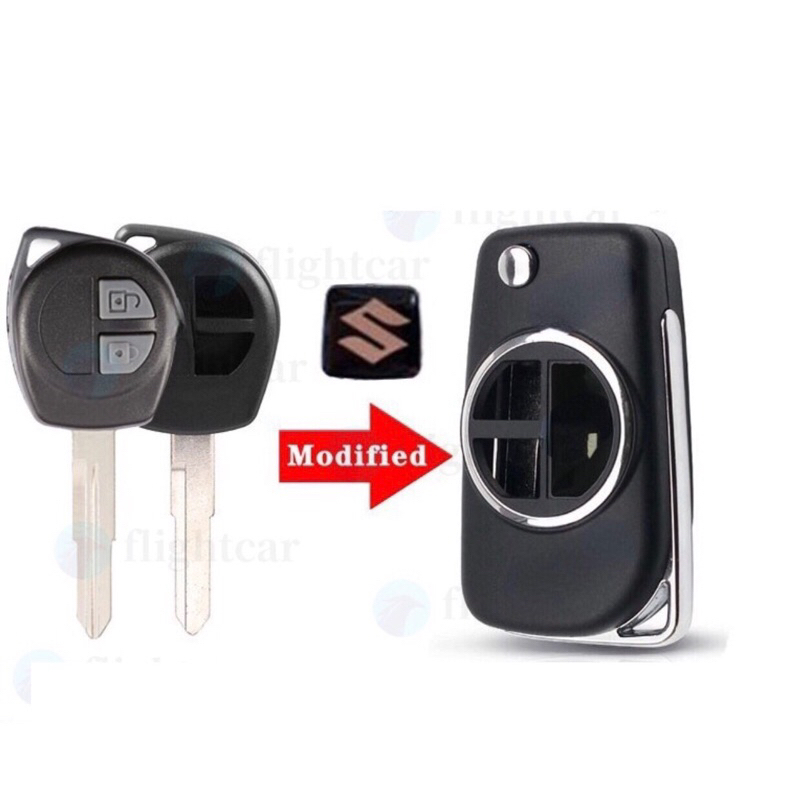 Vỏ Độ Gập Chìa Khóa Xe Suzuki Dành cho xe Ertiga, Celerio, Vitara, Ciaz, Livina, Swift
