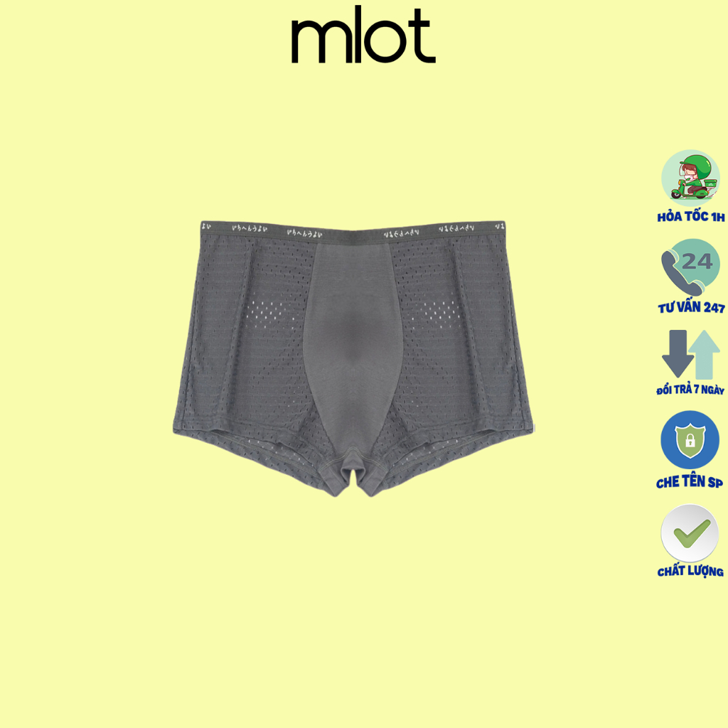 Quần Lót Đùi Boxer Thông Hơi Dành Cho Nam Hàng Nhật mlot