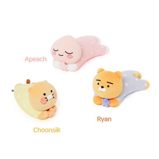 Gấu bông đào rian chunsik nằm cong miniso chính hãng