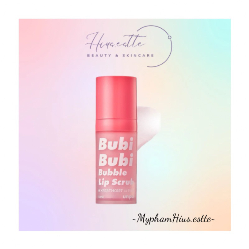 Tẩy Da Chết Môi Sủi Bọt Bubi Bubi RED