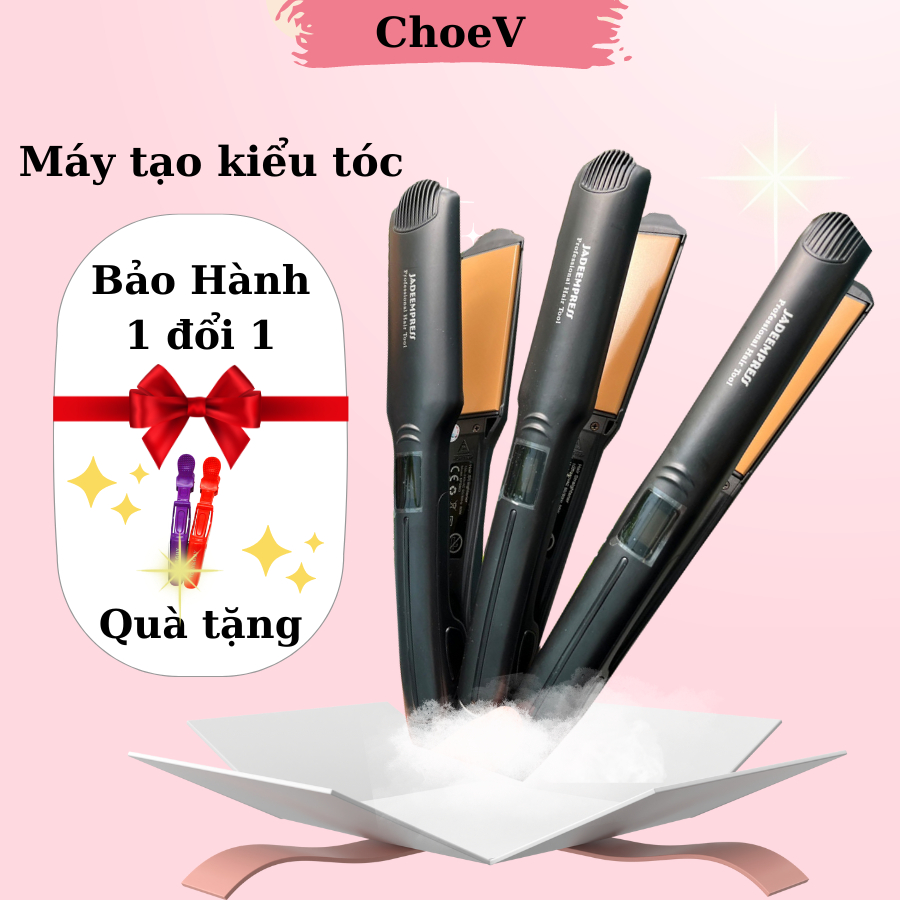 Máy duỗi tóc ép tóc chỉnh nhiệt cao cấp chuẩn salon tóc bản lớn