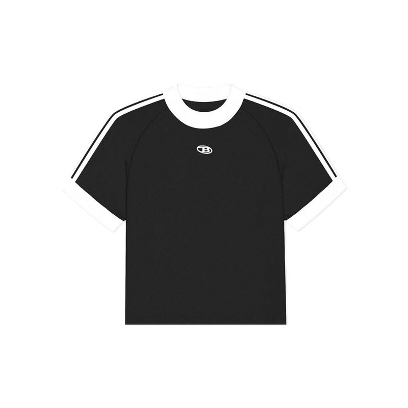 Áo thun baby tee in chữ B tay lỡ mùa hè dành cho nữ Nhungkudo