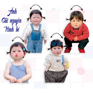 [Sẵn Hàng]Standee con lắc in ảnh, in ảnh lắc đầu, quà tặng cho bé, người yêu, trang trí ô tô, phòng khách, bàn làm việc.