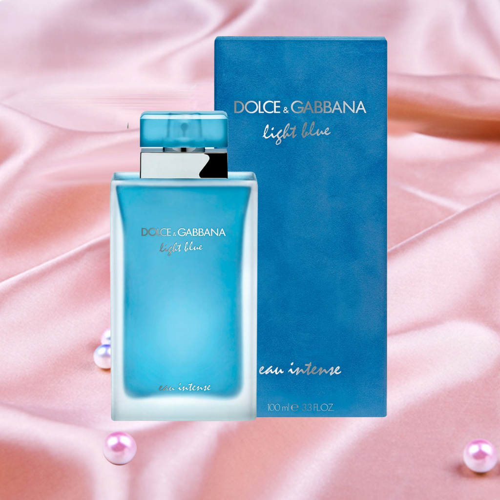 Nước Hoa Dolce & Gabbana Light Blue Eau Intense EDP Sự Tươi Mát Sang Trọng Của Phái Nữ, 100ml