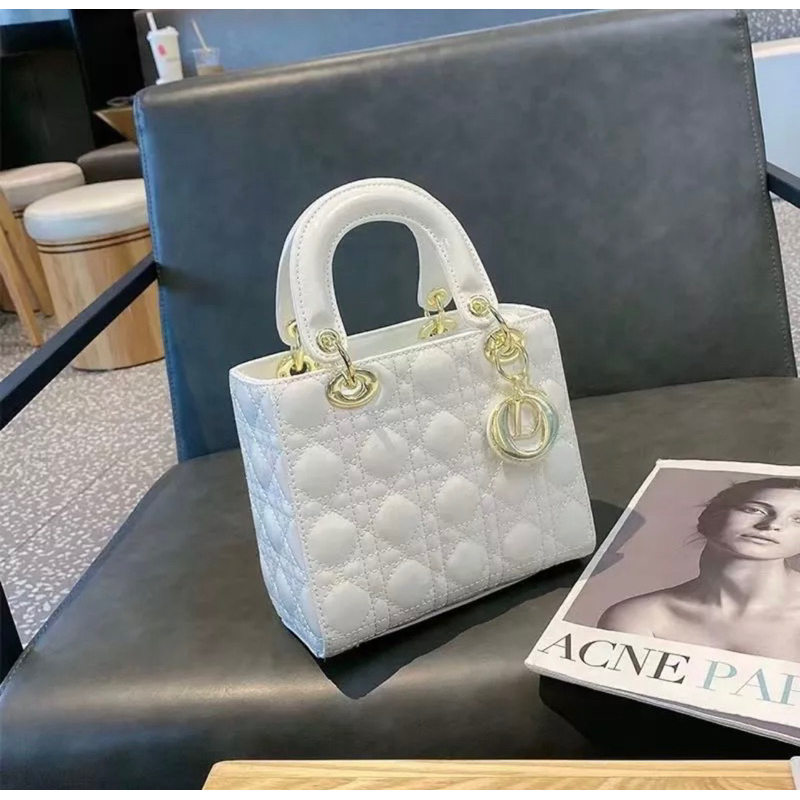 TÚI XÁCH XINH TÚI HỘP VUÔNG DA BÓNG XÁCH TAY, ĐEO CHÉO SANG CHẢNH