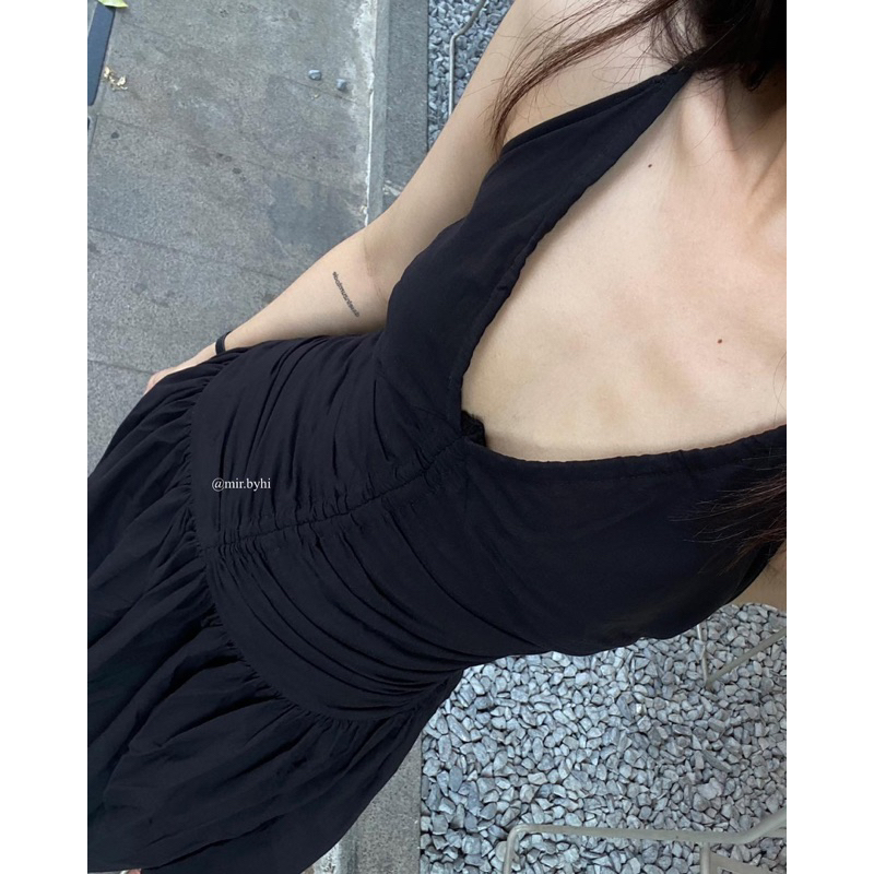 Đầm yếm cột dây mockin sau | MOCIN DRESS | mir.byhi