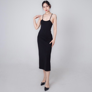 Váy body hai dây dáng dài basic Tender DRESS