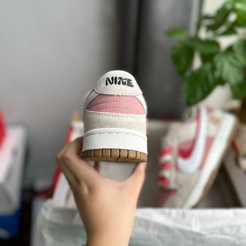 Giày thể thao Ni..ke Sb Thỏ sneaker xám Hồng full sz nữ bill box