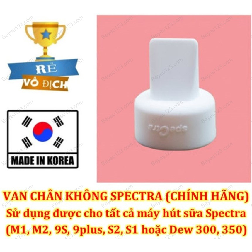 1-2 Van chân không SPECTRA phụ kiện cho máy hút sữa điện Hàn Quốc