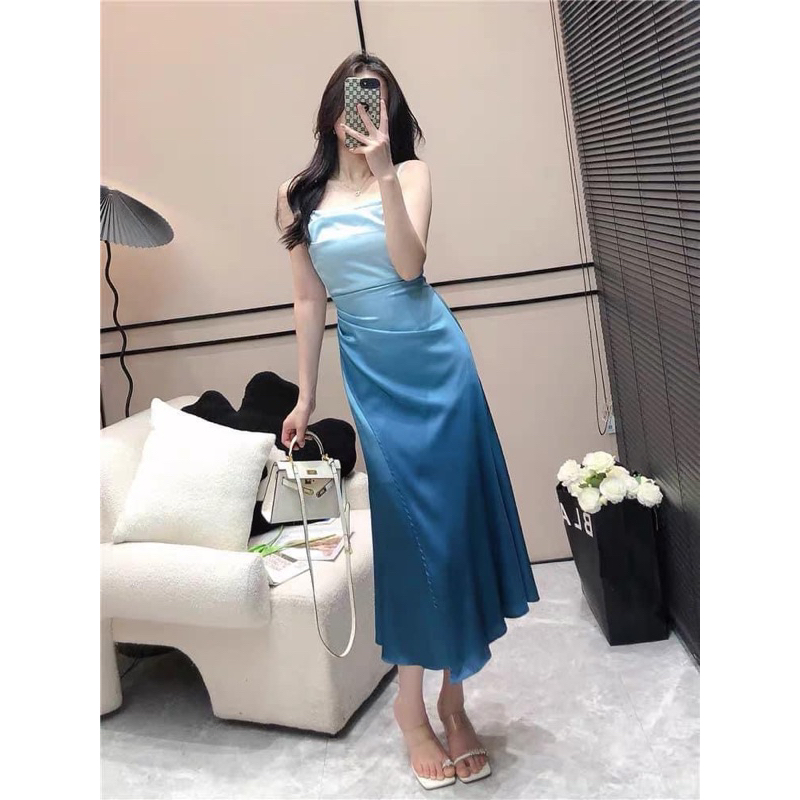 váy yếm lụa