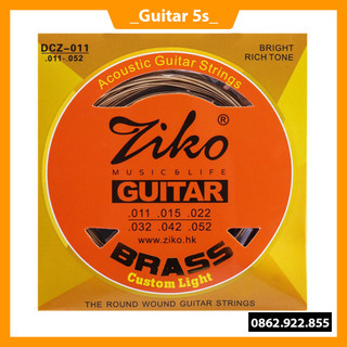Dây đàn guitar acoustic chính hãng ziko | dây đàn guitar giá rẻ