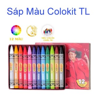 Bút sáp màu colokit 12 màu tl