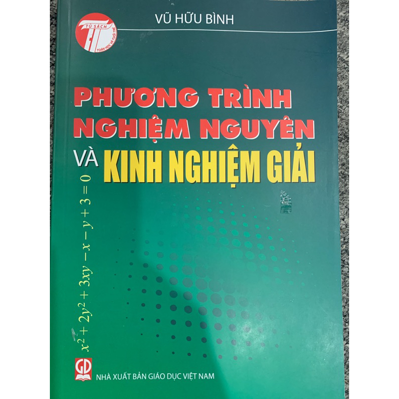 Sách - Phương trình nghiệm nguyên và kinh nghiệm giải