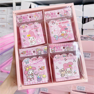 Giấy note, note ghi chú 6 xấp cute