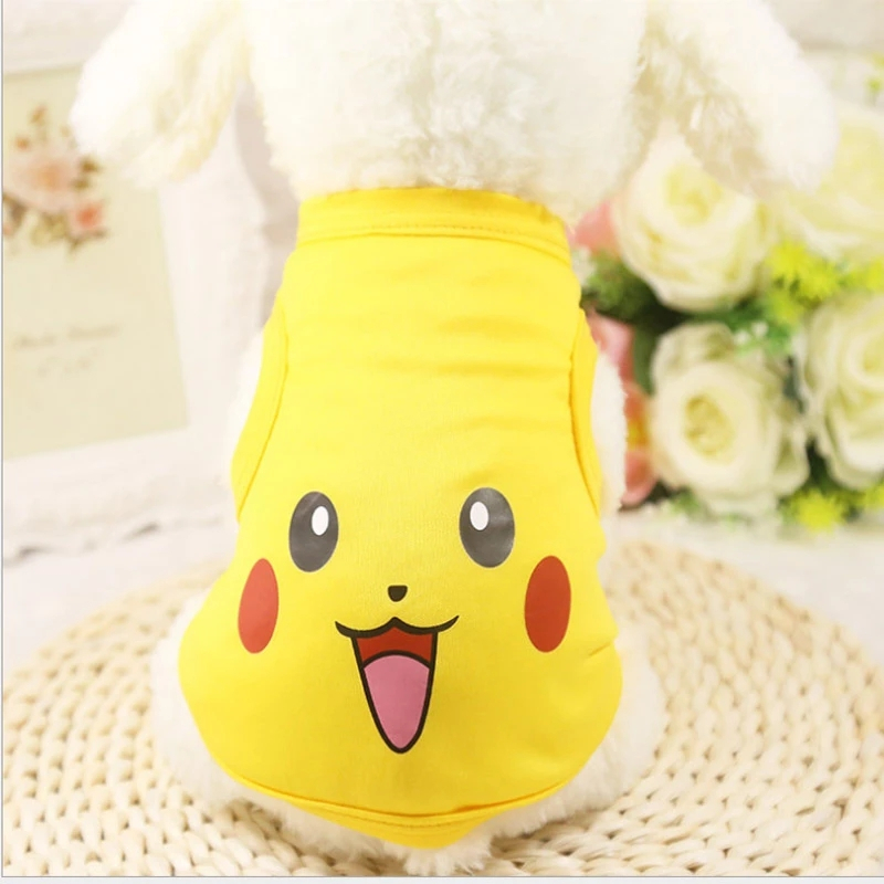 Áo Cho Chó Mèo Thú Cưng Mùa Hè Ba Lỗ Thoáng Mát quần áo thú cưng dành cho chó áo vest áo sơ mi mùa h