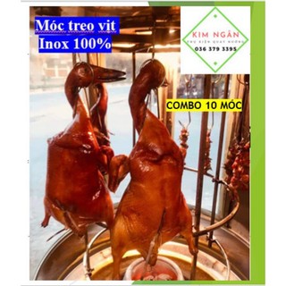 COMBO 10 MÓC TREO VỊT QUAY, GÀ, QUAY, HEO QUAY