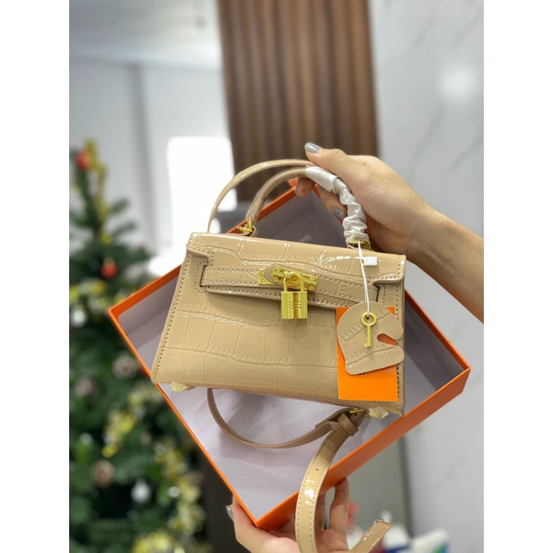 Túi xách nũ, túi đeo chéo ,túi hm bền đẹp thời trang da rắn đủ màu ảnh thật