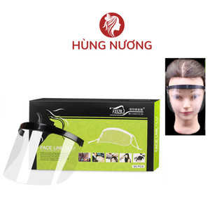 Hộp 50 Miếng Dán Trán Đa Năng Che Mặt Có Dây Đeo Cắt Tóc / Cắt Mái, Nhuộm Tóc, Xịt Phun Tóc, Trang Điểm, Làm Hóa Chất