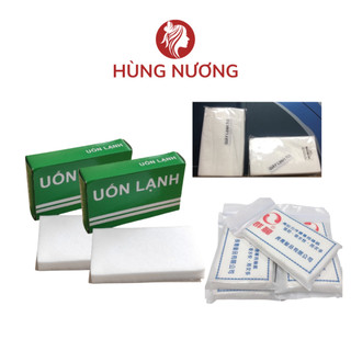 Giấy uốn tóc lạnh xanh đa dạng phục vụ cả salon lẫn tiêu dùng, giấy quấn tóc mềm dai
