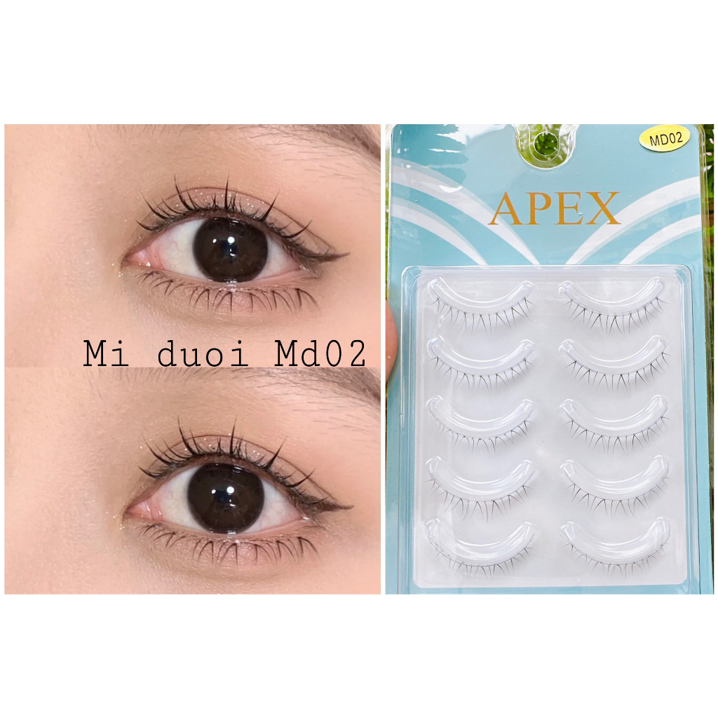 MI DƯỚI GÂN TRONG APEX  ĐỦ MÃ - XU HƯỚNG MAKE UP MỚI