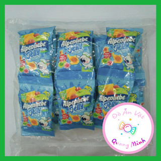 Bán sỉ bịch Kẹo dẻo Alpenliebe Jelly Biển xanh long lanh 24 gói hương trái cây tổng hợp với nước ép trái cây