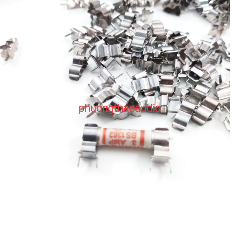 Set 10 chân đỡ cầu chì, đế cầu chì hàn mạch