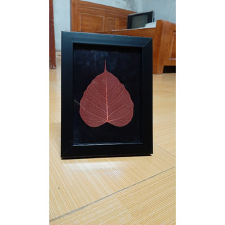 Tranh xương lá bồ đề để bàn