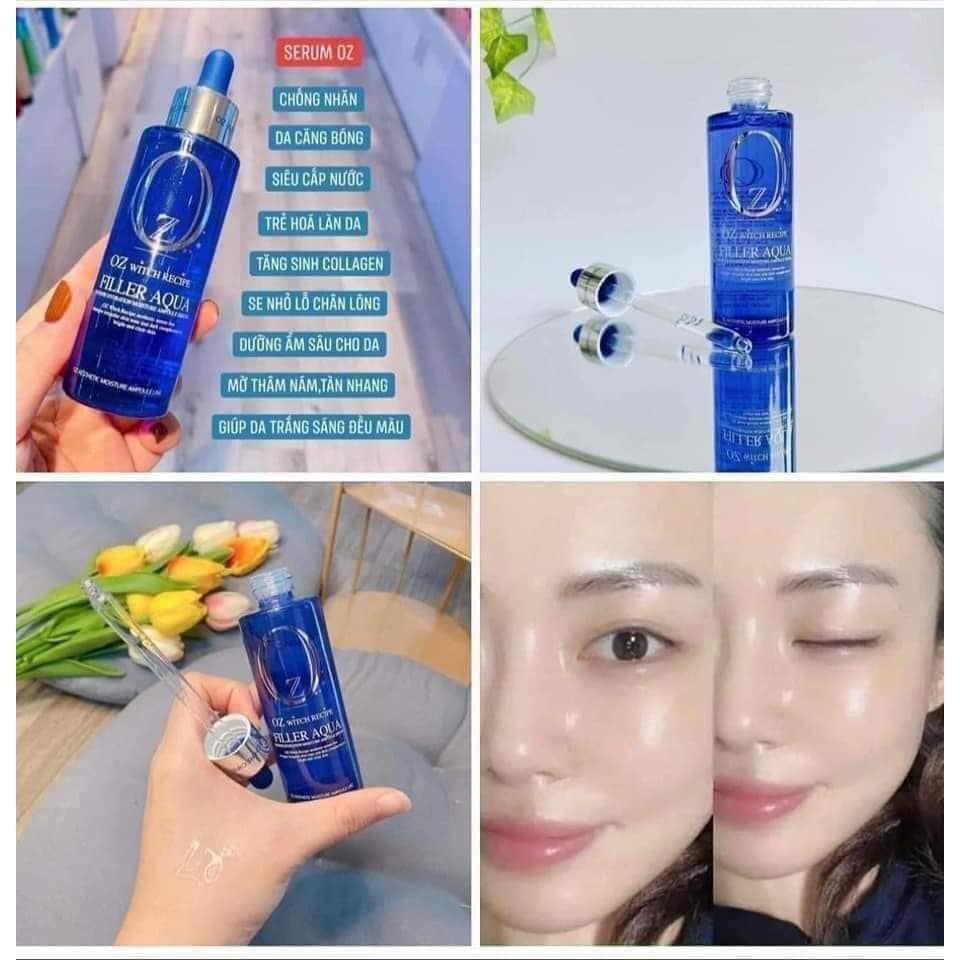 Tinh chất cấp nước phục hồi da OZ Witch Recipe Filler Aqua serum