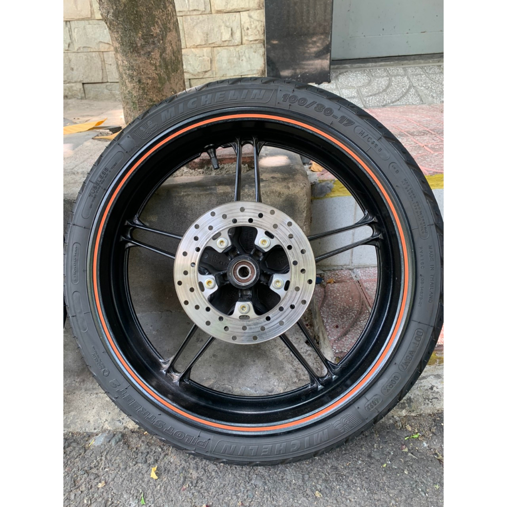 Thanh lý Mâm zin ex150 - Vỏ trc zin 90 - Vỏ sau street 2 100