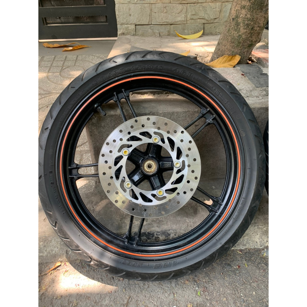 Thanh lý Mâm zin ex150 - Vỏ trc zin 90 - Vỏ sau street 2 100