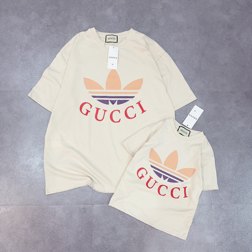 Set áo đôi mẹ bé GC chất cotton mềm mịn Mẫu mới 2023