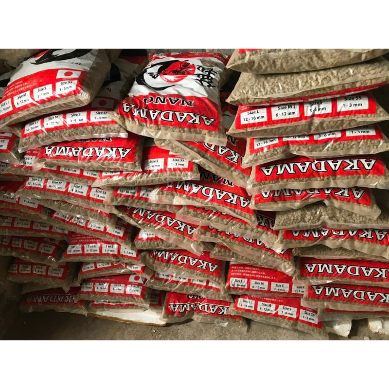 1 bao đất AKADAMA 14lit size SS-S-M-L chuyên chở Bonsai, sen đá